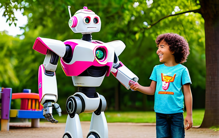 헬로카봇 캐릭터별 상징물 - **Prompt 1: The Young Explorer and the Emblem of Power**
    A vibrant, high-definition image of a c...